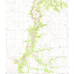 United States Geological Survey Capps Springs, CO (1970, 24000-Scale) digital map