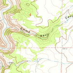 United States Geological Survey Capps Springs, CO (1970, 24000-Scale) digital map