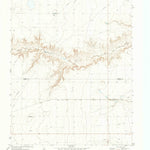 United States Geological Survey Capps Switch, TX (1972, 24000-Scale) digital map
