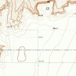 United States Geological Survey Capps Switch, TX (1972, 24000-Scale) digital map