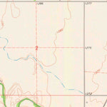 United States Geological Survey Capron, OK-KS (1968, 24000-Scale) digital map