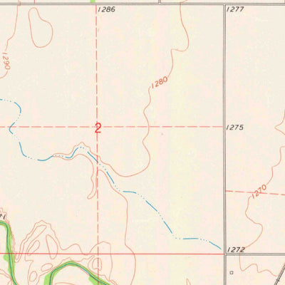 United States Geological Survey Capron, OK-KS (1968, 24000-Scale) digital map