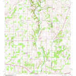 United States Geological Survey Capshaw, AL (1958, 24000-Scale) digital map