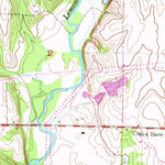 United States Geological Survey Capshaw, AL (1958, 24000-Scale) digital map