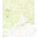 United States Geological Survey Captain Davis Mountain, NM (1990, 24000-Scale) digital map