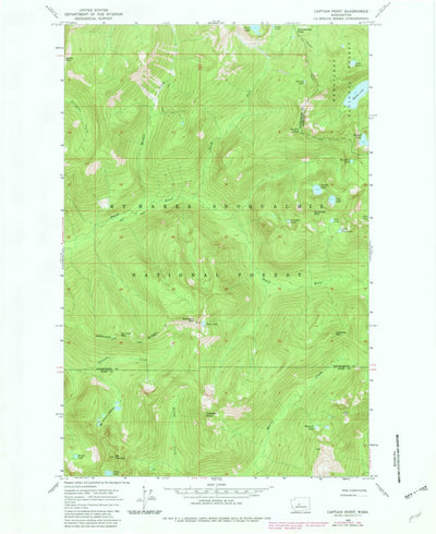 United States Geological Survey Captain Point, WA (1965, 24000-Scale) digital map