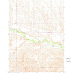 United States Geological Survey Caputa NE, SD (1953, 24000-Scale) digital map