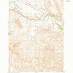 United States Geological Survey Caputa, SD (1953, 24000-Scale) digital map