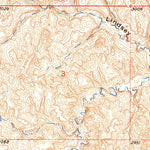 United States Geological Survey Caputa, SD (1953, 24000-Scale) digital map