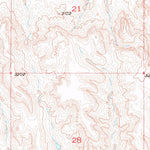 United States Geological Survey Caputa SW, SD (1953, 24000-Scale) digital map