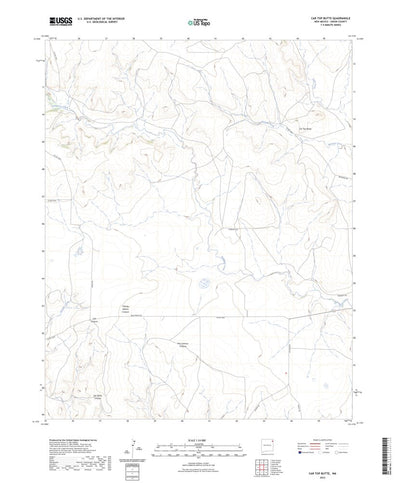 United States Geological Survey Car Top Butte, NM (2023, 24000-Scale) digital map