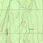 United States Geological Survey Caratunk, ME (1989, 24000-Scale) digital map