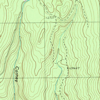 United States Geological Survey Caratunk, ME (1989, 24000-Scale) digital map