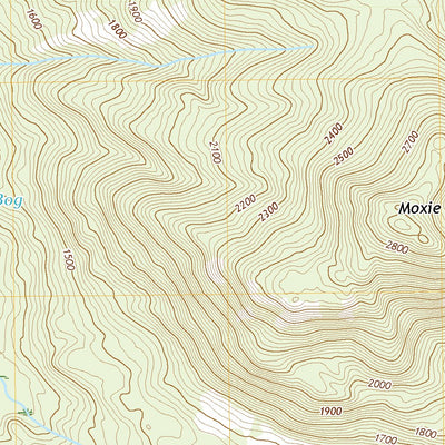 United States Geological Survey Caratunk, ME (2021, 24000-Scale) digital map