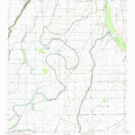 United States Geological Survey Caraway Lake, LA (1986, 24000-Scale) digital map