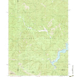 United States Geological Survey Carberry Creek, OR-CA (1983, 24000-Scale) digital map