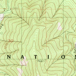 United States Geological Survey Carberry Creek, OR-CA (1983, 24000-Scale) digital map