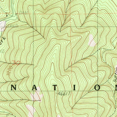 United States Geological Survey Carberry Creek, OR-CA (1983, 24000-Scale) digital map