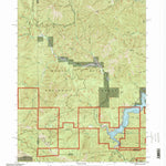 United States Geological Survey Carberry Creek, OR-CA (1996, 24000-Scale) digital map