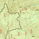 United States Geological Survey Carberry Creek, OR-CA (1996, 24000-Scale) digital map
