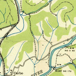 United States Geological Survey Carbo, VA (1934, 24000-Scale) digital map
