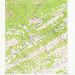 United States Geological Survey Carbo, VA (1958, 24000-Scale) digital map