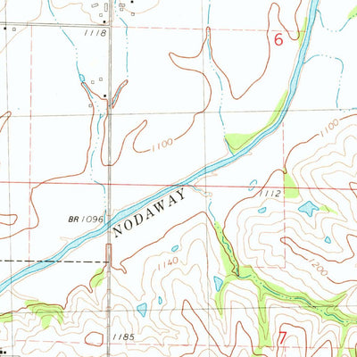 United States Geological Survey Carbon, IA (1980, 24000-Scale) digital map