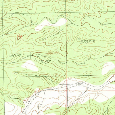 United States Geological Survey Carbon Springs, NM (1985, 24000-Scale) digital map