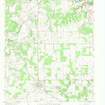 United States Geological Survey Carbon, TX (1966, 24000-Scale) digital map