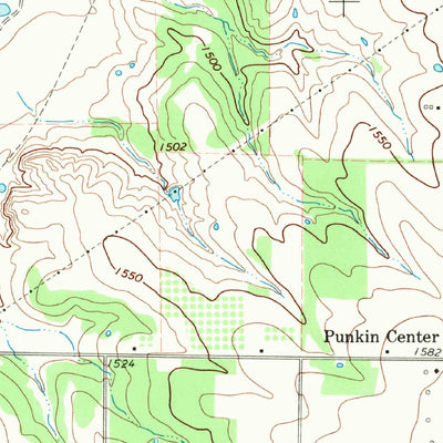 United States Geological Survey Carbon, TX (1966, 24000-Scale) digital map