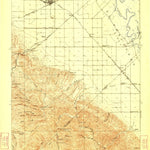 United States Geological Survey Carbona, CA (1922, 62500-Scale) digital map