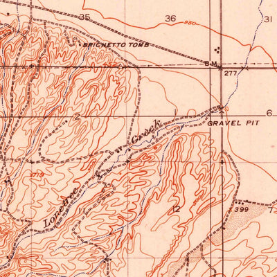 United States Geological Survey Carbona, CA (1942, 62500-Scale) digital map