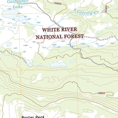 United States Geological Survey Carbonate, CO (2022, 24000-Scale) digital map