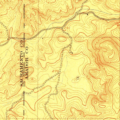 United States Geological Survey Carbondale, CA (1909, 31680-Scale) digital map