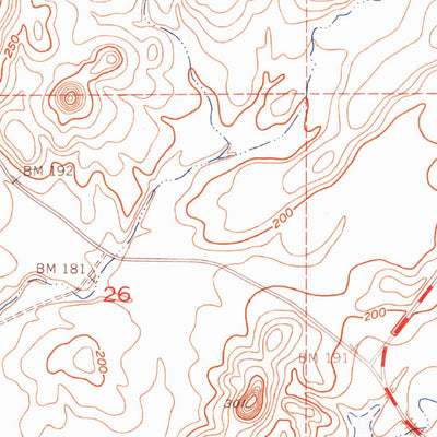 United States Geological Survey Carbondale, CA (1953, 24000-Scale) digital map