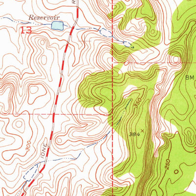 United States Geological Survey Carbondale, CA (1953, 24000-Scale) digital map