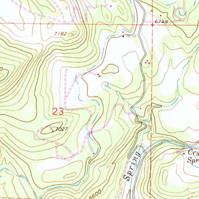 United States Geological Survey Carbondale, CO (1961, 24000-Scale) digital map