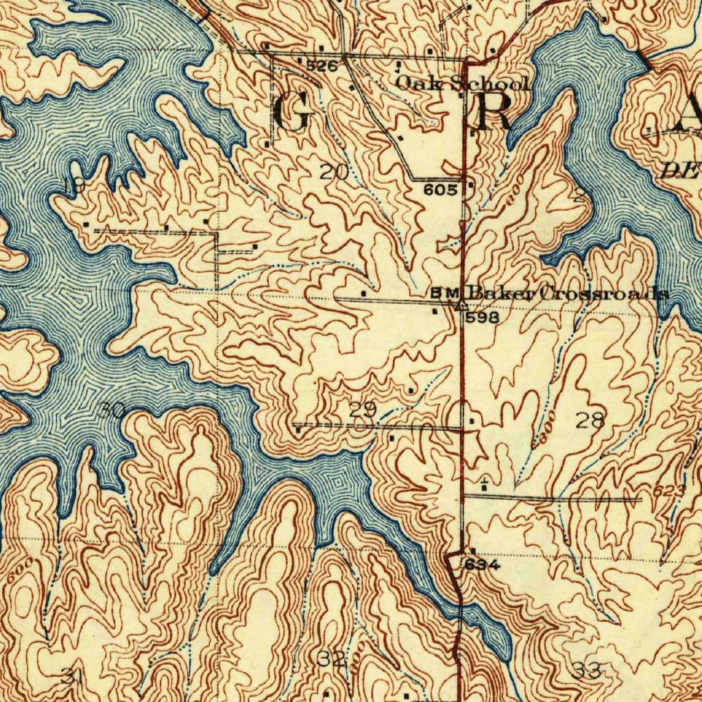 Carbondale, IL (1922, 62500-Scale) Map by United States Geological ...