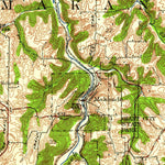 United States Geological Survey Carbondale, IL (1941, 62500-Scale) digital map