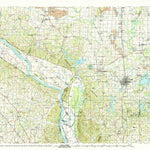 United States Geological Survey Carbondale, IL-MO (1986, 100000-Scale) digital map