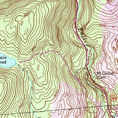 United States Geological Survey Carbondale, PA (1946, 24000-Scale) digital map