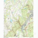 United States Geological Survey Carbondale, PA (1999, 24000-Scale) digital map