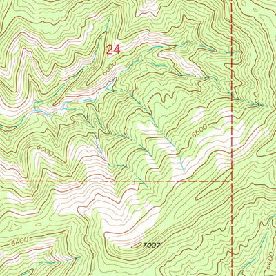 United States Geological Survey Carbonera, CO (1968, 24000-Scale) digital map