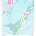 United States Geological Survey Card Sound, FL (1956, 24000-Scale) digital map