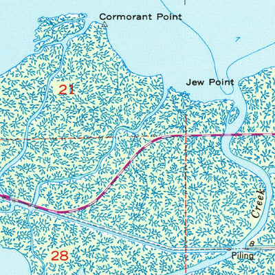 United States Geological Survey Card Sound, FL (1956, 24000-Scale) digital map