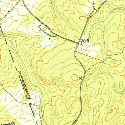United States Geological Survey Cardiff, TN (1949, 24000-Scale) digital map