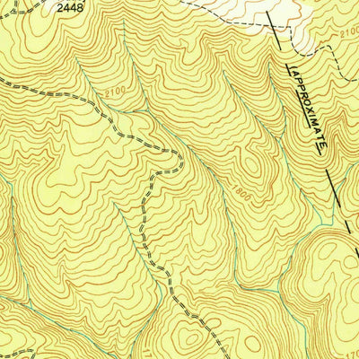 United States Geological Survey Cardiff, TN (1949, 24000-Scale) digital map