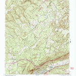 United States Geological Survey Cardiff, TN (1968, 24000-Scale) digital map