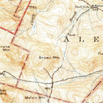 United States Geological Survey Cardigan, NH (1930, 62500-Scale) digital map