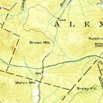 United States Geological Survey Cardigan, NH (1956, 62500-Scale) digital map